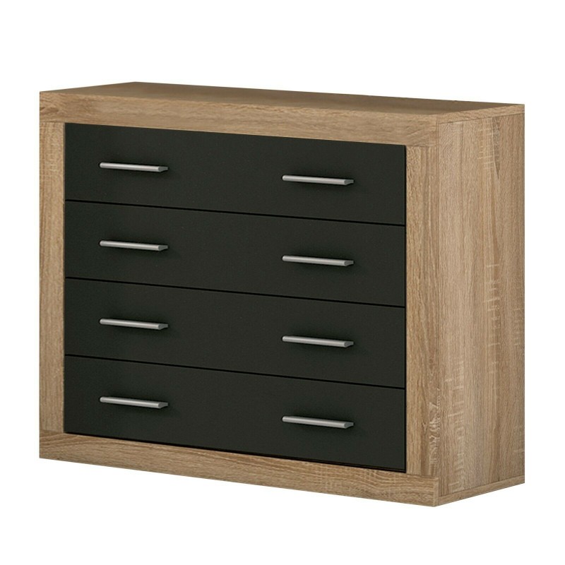 Muebles Liquidator Cómoda Dormitorio Modelo Lara con 4 Cajones