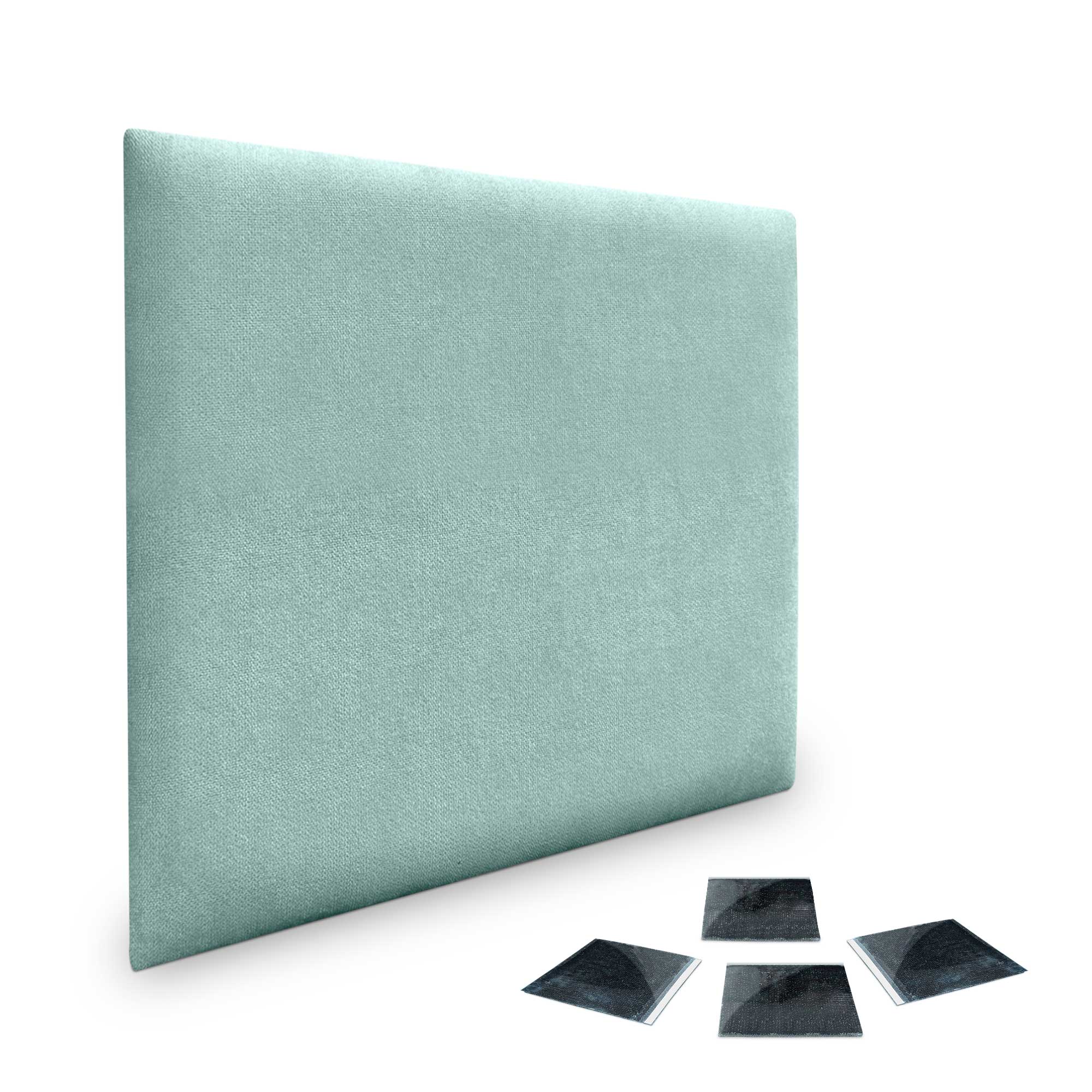 DHOME Juego de Paneles Tapizados de Tela Acualine Pack Autoadhesivos para Pared Acústicos Absorbentes Protección