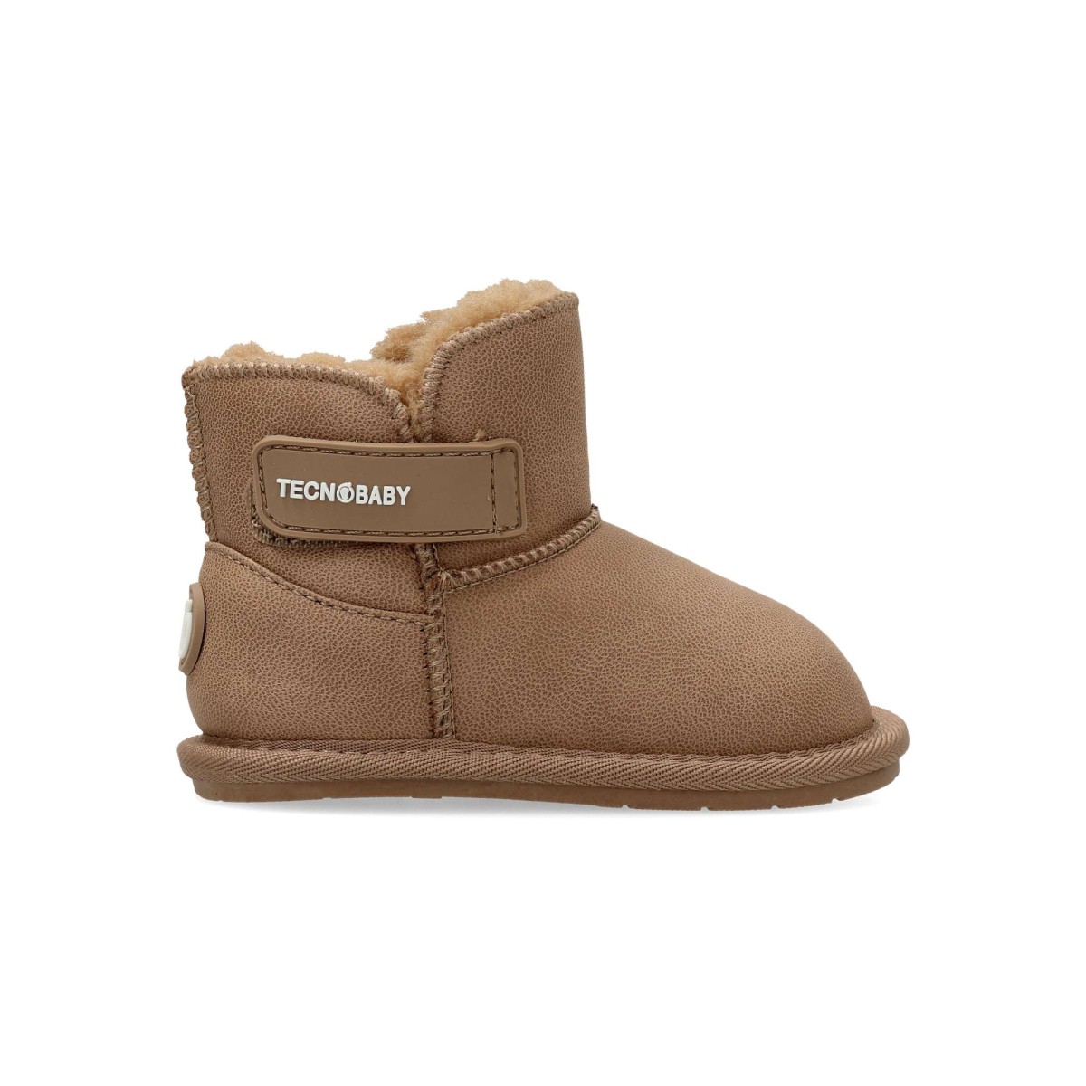Conguitos - Botas australianas para bebé Conguitos con forro interior de pelo sintético, tejido exterior de microfibra suave, suela de goma y drop cero