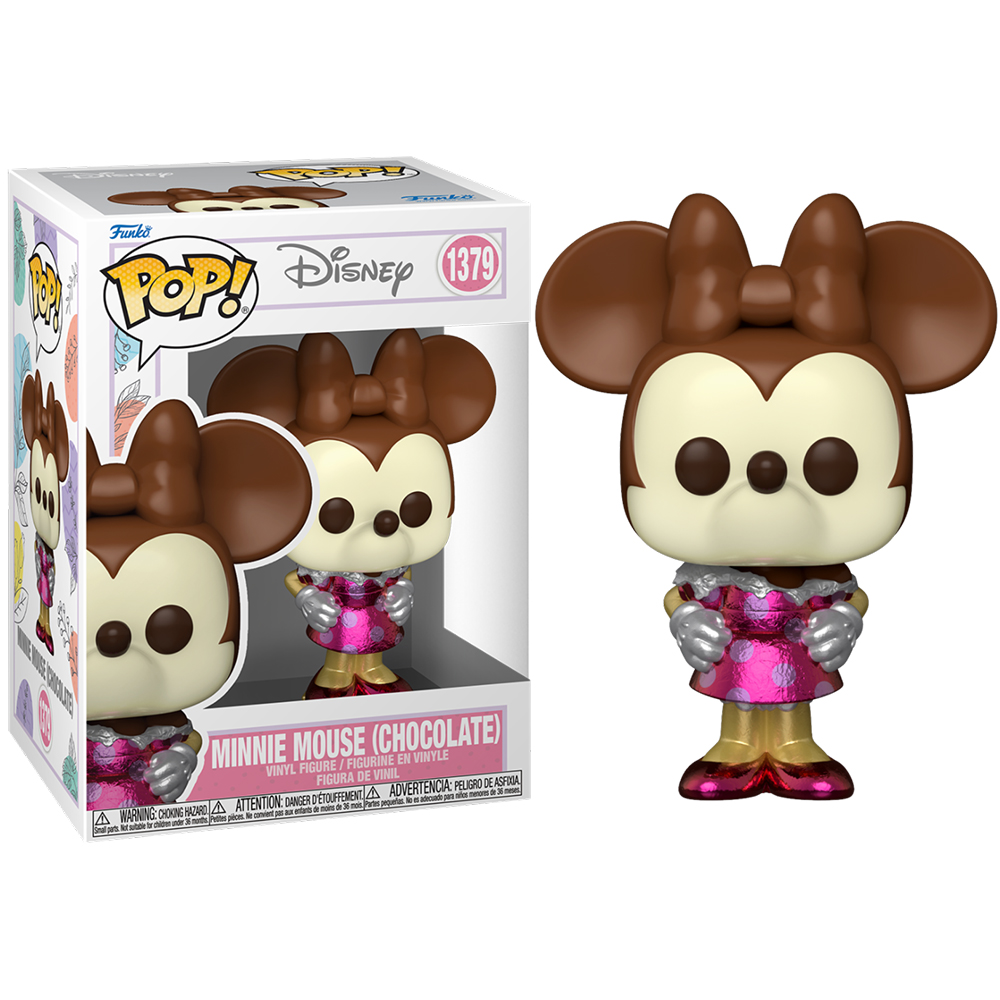 FUNKO POP! DISNEY CLASSICS - MINNIE DE PASCUA DE CHOCOLATE, 76435, Nº1379, TIENDA CON LICENCIA OFICIAL