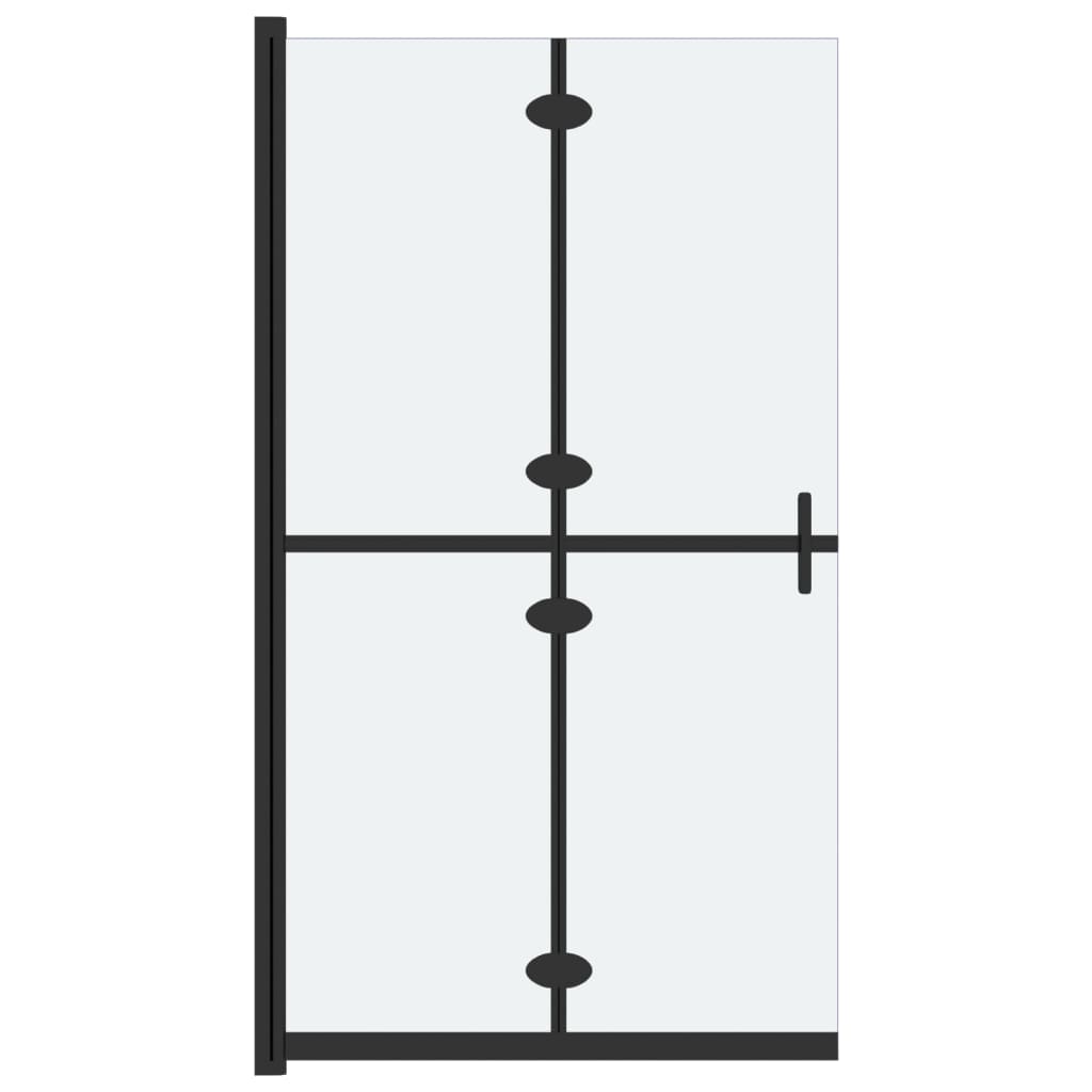 vidaXL Mampara de Ducha Plegable Vidrio ESG Esmerilado Cabina Baño Dimensiones 70 x 190 cm,  80 x 190 cm,  90 x 190 cm y mas