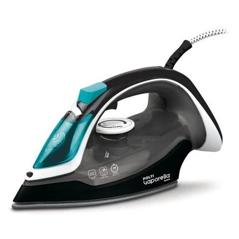 Plancha plancha de vapor Polti POL-8007411014055  | revestimiento cerámico, Vapor continuo 30 g/min, Negro, Azul, Gris, Blanco