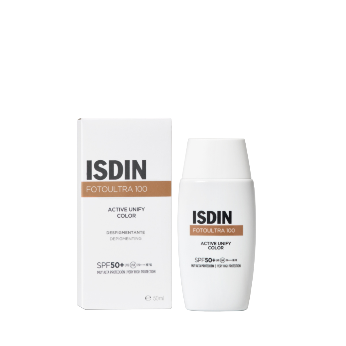 FOTOULTRA ISDIN ACTIVE UNIFY FUSION FLUID COLOR  1 ENVASE 50