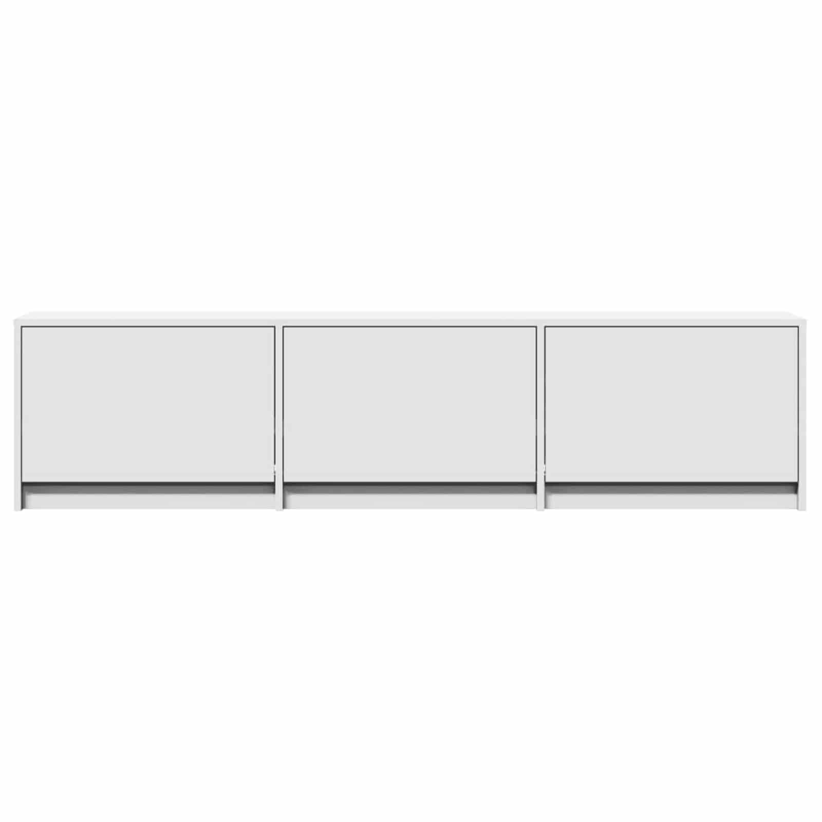 vidaXL Mueble de TV con LED 165 x 34 x 40 cm Madera de ingeniería