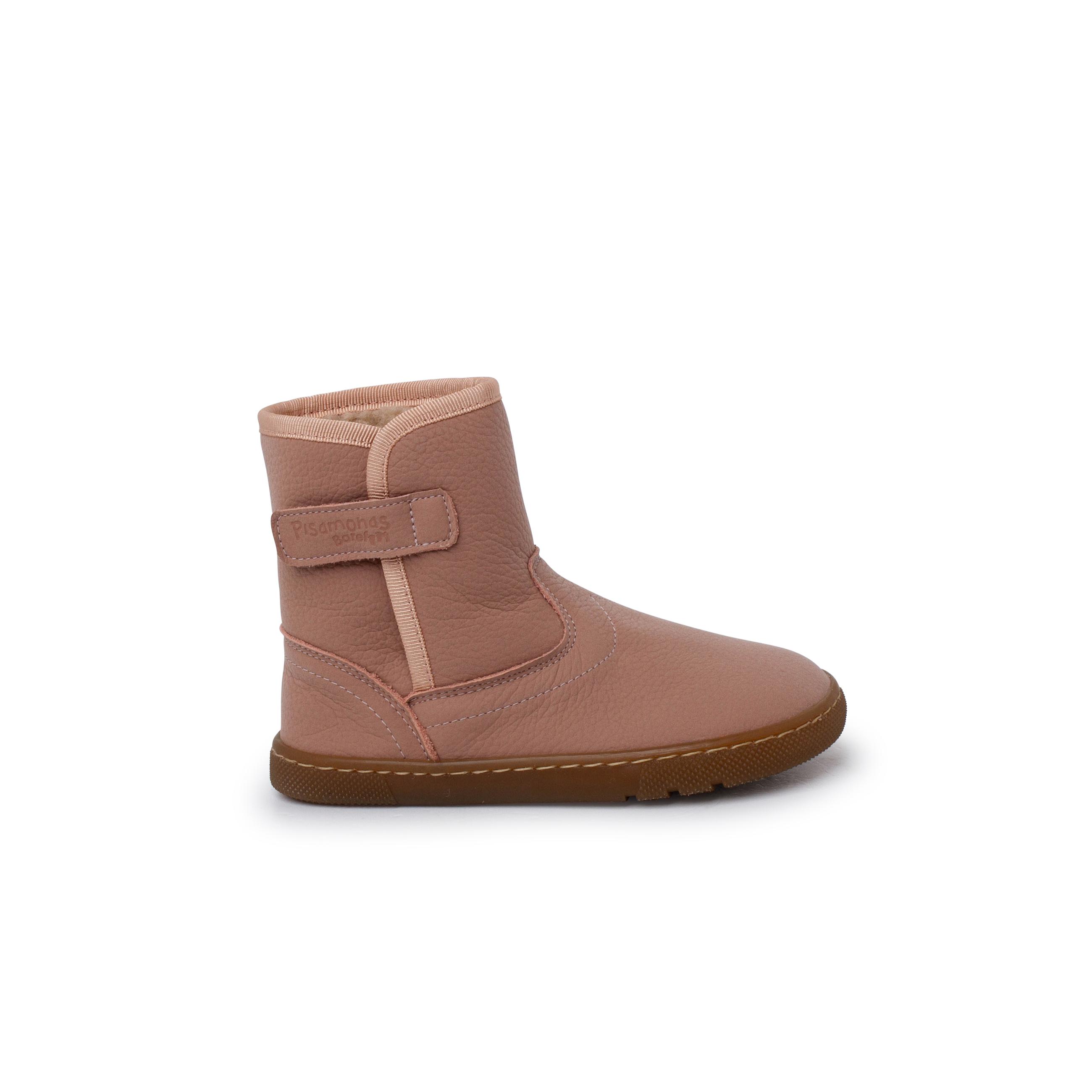 Pisamonas Botas piel barefoot borreguito