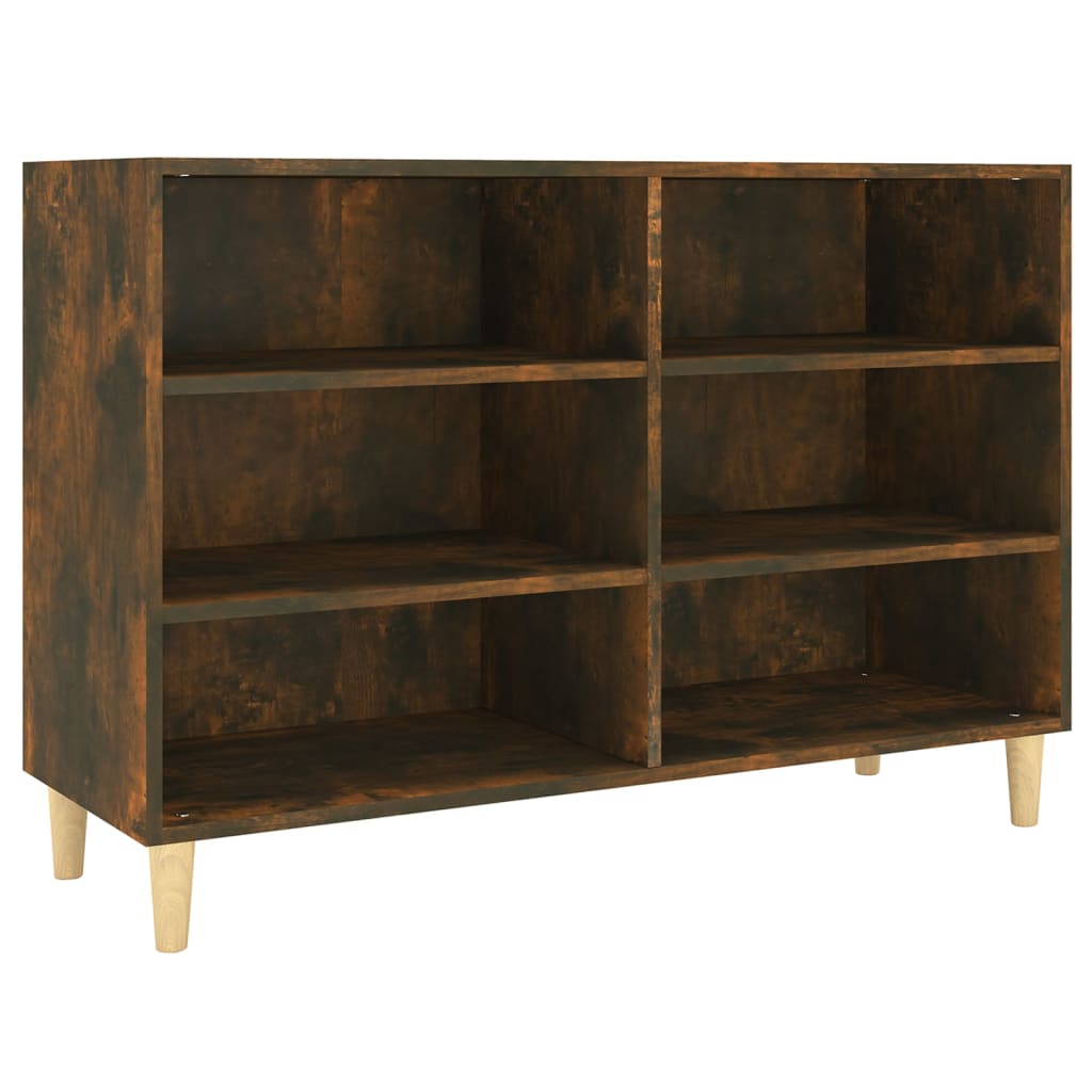 Vidaxl Aparador de Madera Contrachapada 103,5x35x70 Cm - Gris