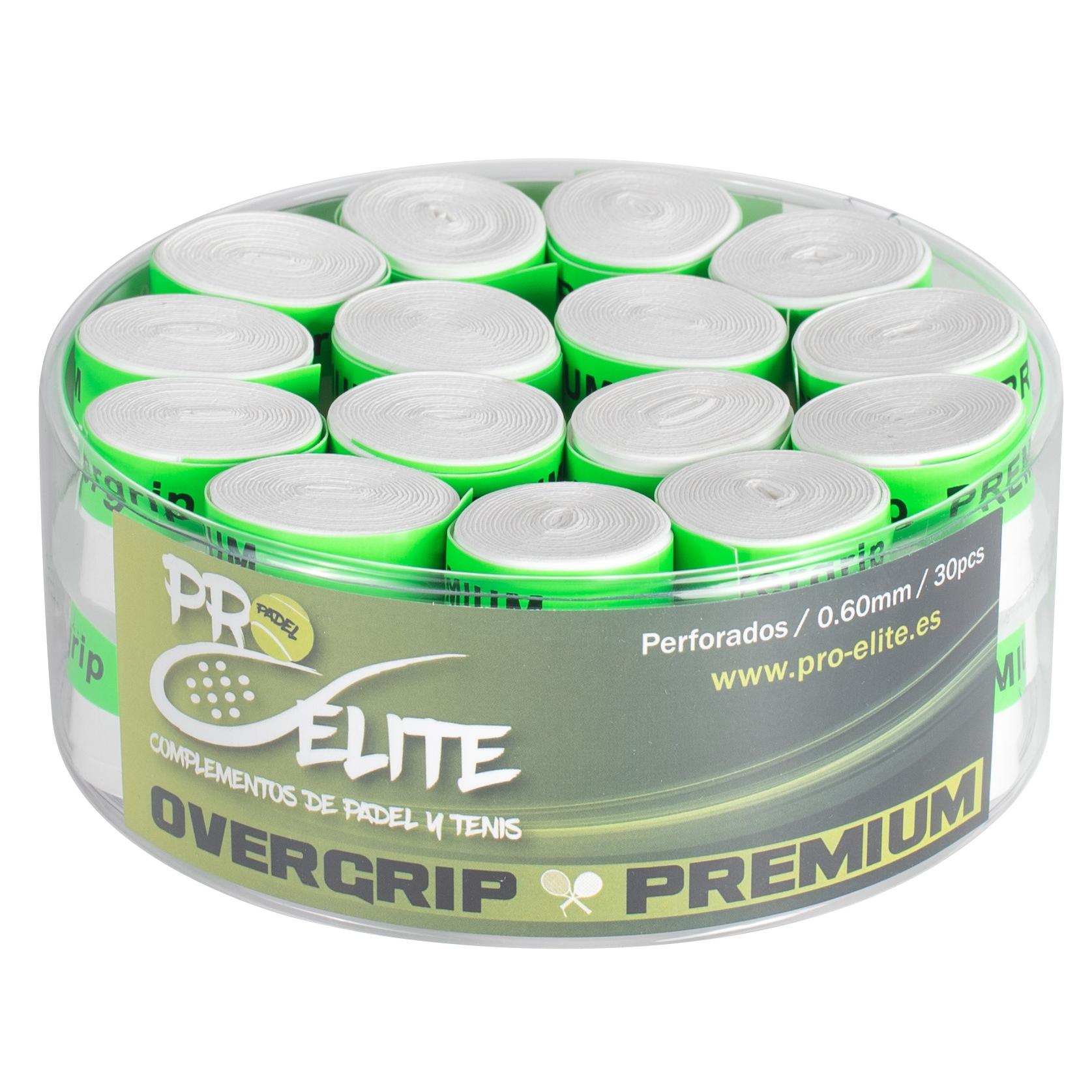 Overgrips Premium Larga Duración y Reversible - Overgrips Reversibles - Overgrips para padel , tenis, bádminton. Over - grips - Antideslizante y de gran durabilidad.  PRO-ELITE