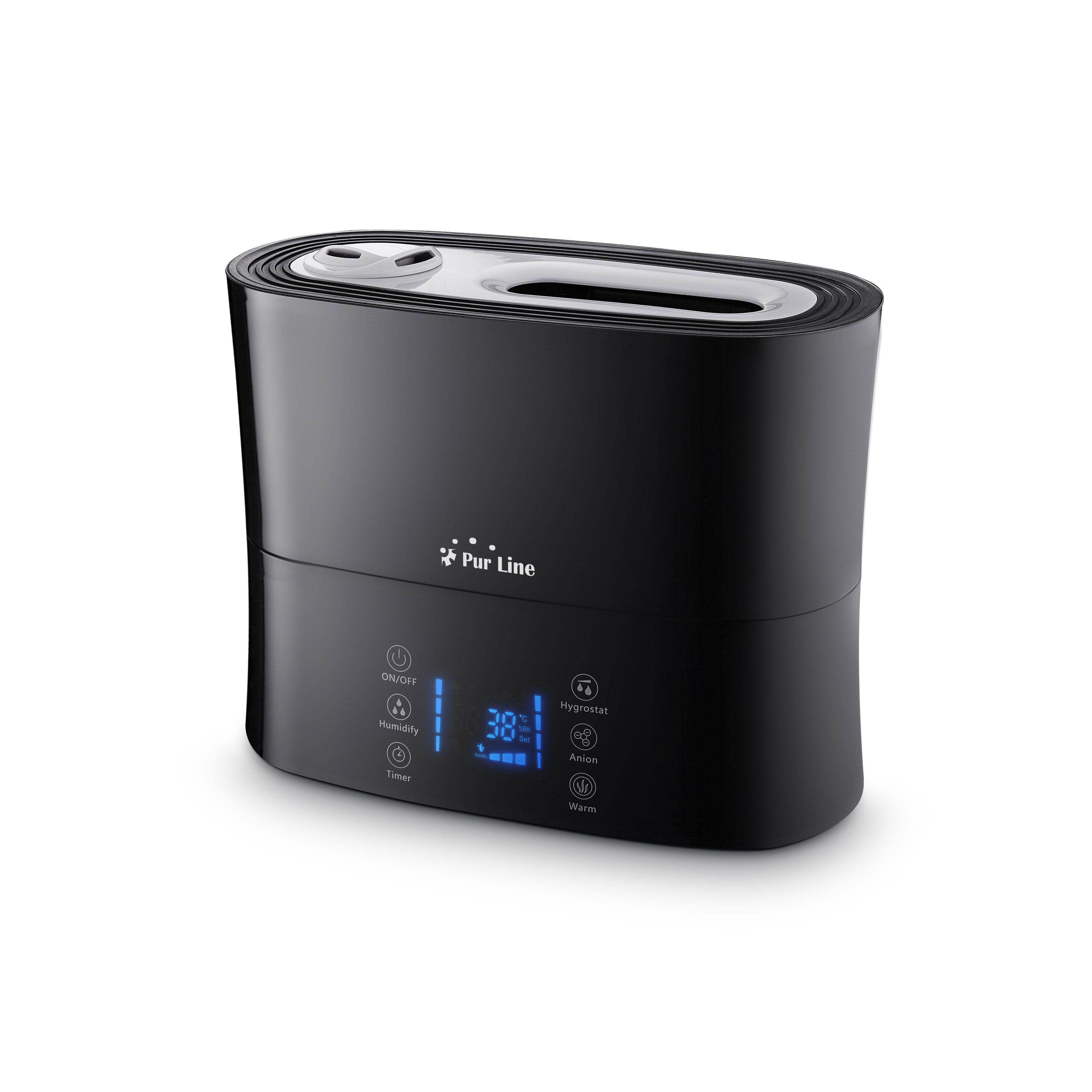 Humidificador de ultrasonidos 8W vapor frío y templado 35m2 Purline HYDRO 14