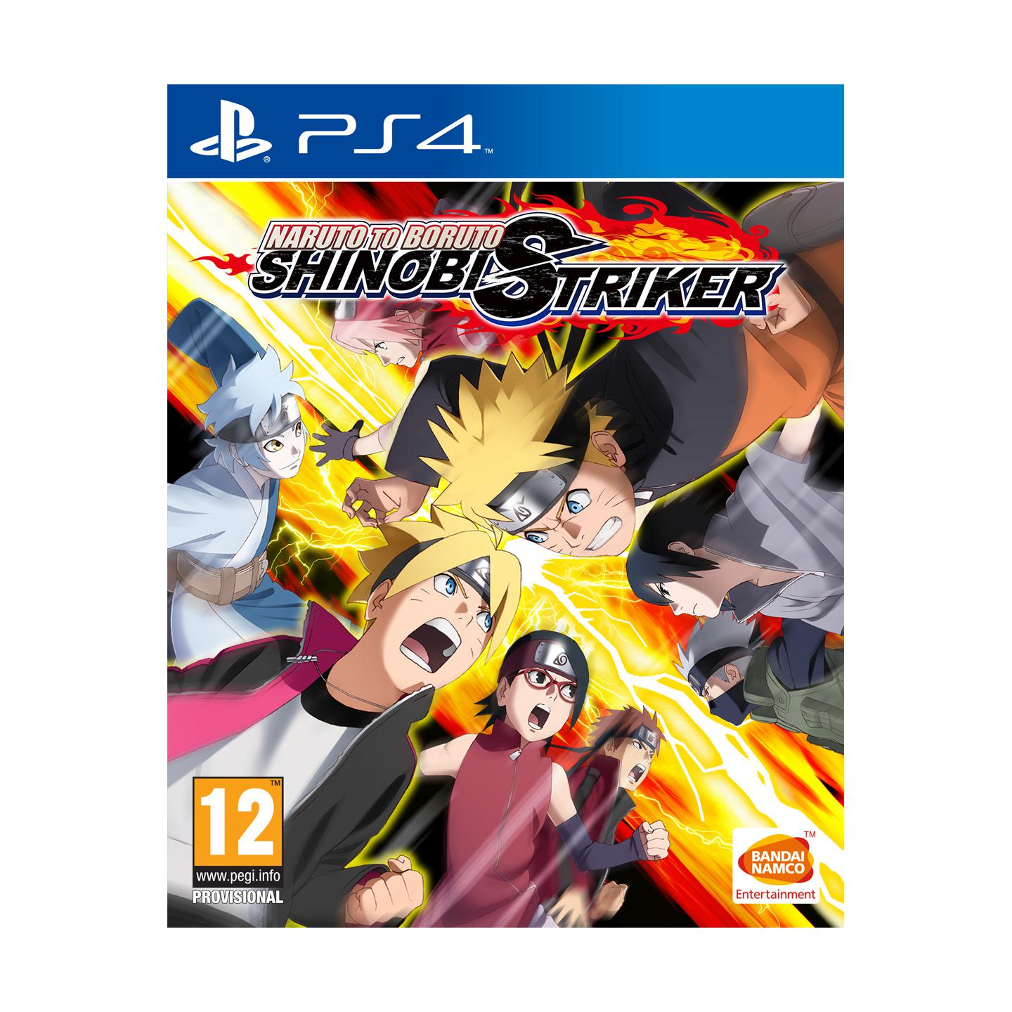 Namco Naruto To Boruto Shinobi Striker PS4 - Juego de Lucha Cooperativo con Personajes de Naruto en Entornos 3D