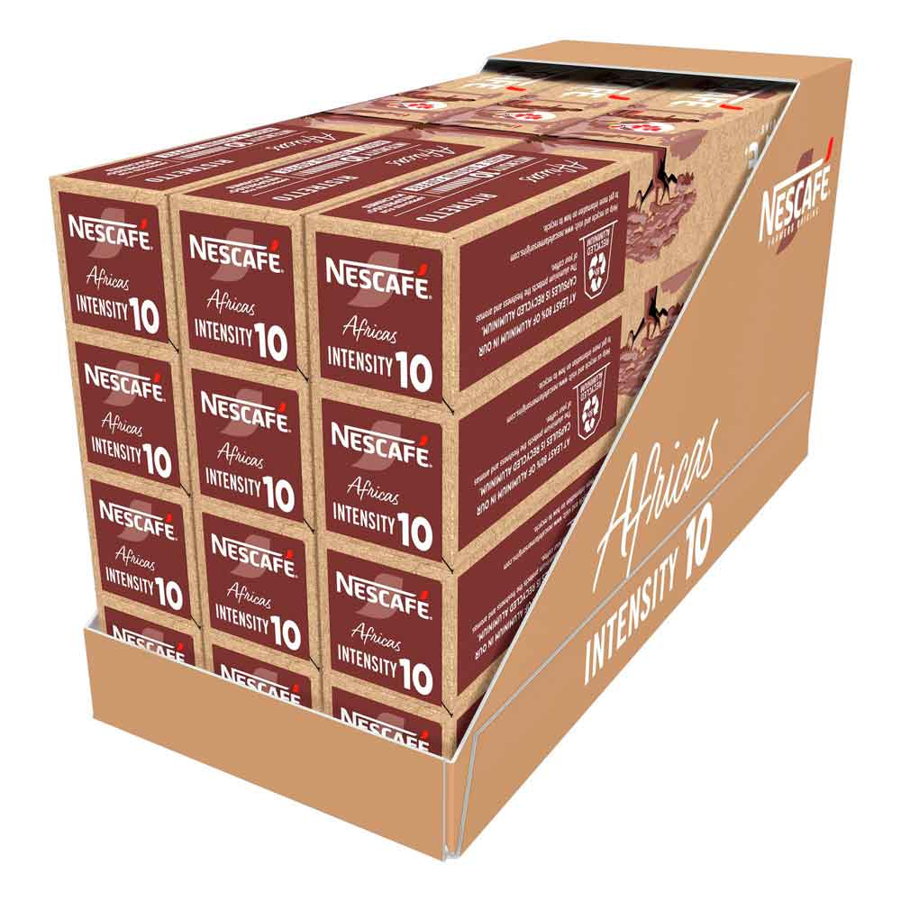 Nestlé Nescafé Africas Ristretto - 120 Cápsulas de Café