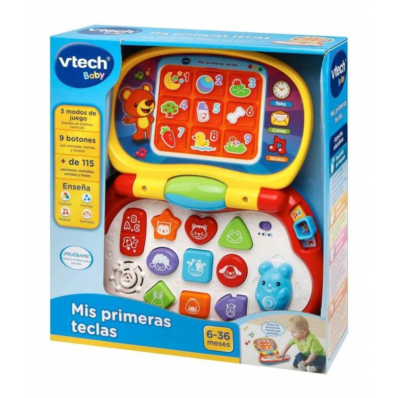 Vtech Ordenador Infantil Educativo Interactivo con 3 Modos de Juego