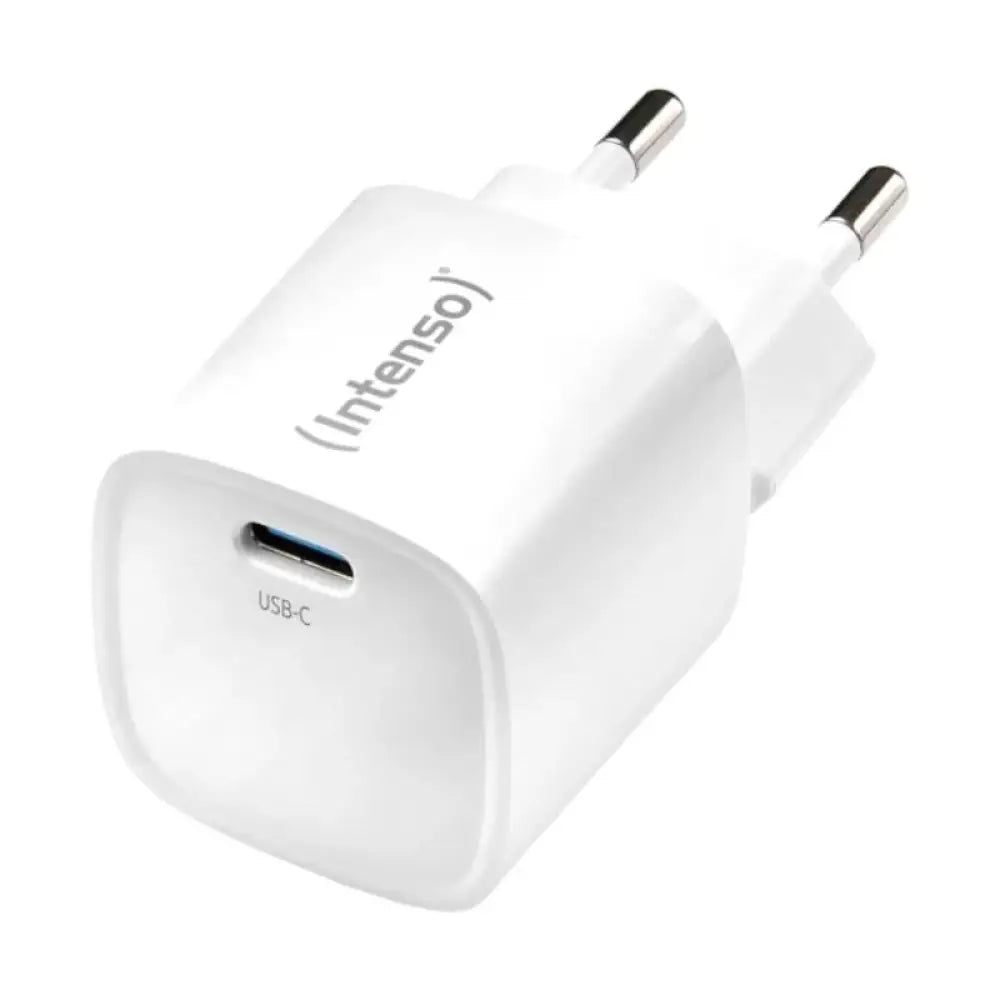 Cargador Intenso W30C² GaN 30W USB-C Carga Rápida Blanco