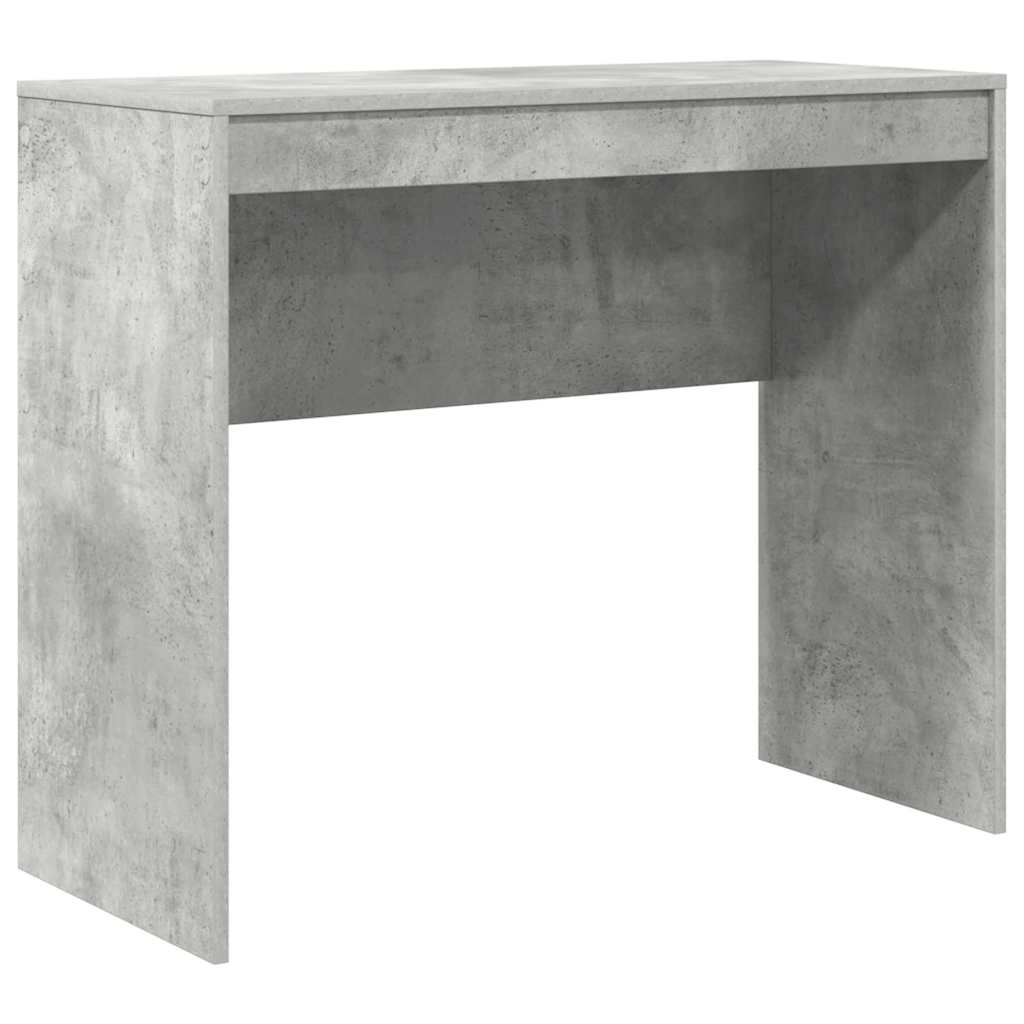 vidaXL Escritorio Gris Concreto 90 x 40 x 76 cm