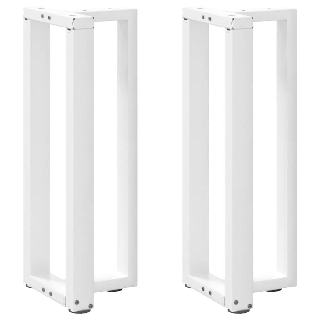 vidaXL Patas para consola en forma de T (2 unidades) 38 x 25 x (72-73) cm, acero