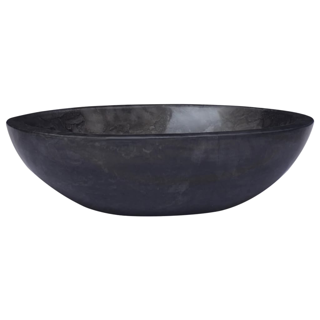 vidaXL Lavabo Mármol 53x40x15 cm Lavamanos Inodoro Baño Cuenca Fregadero Color Negro,  Crema,  Gris y mas