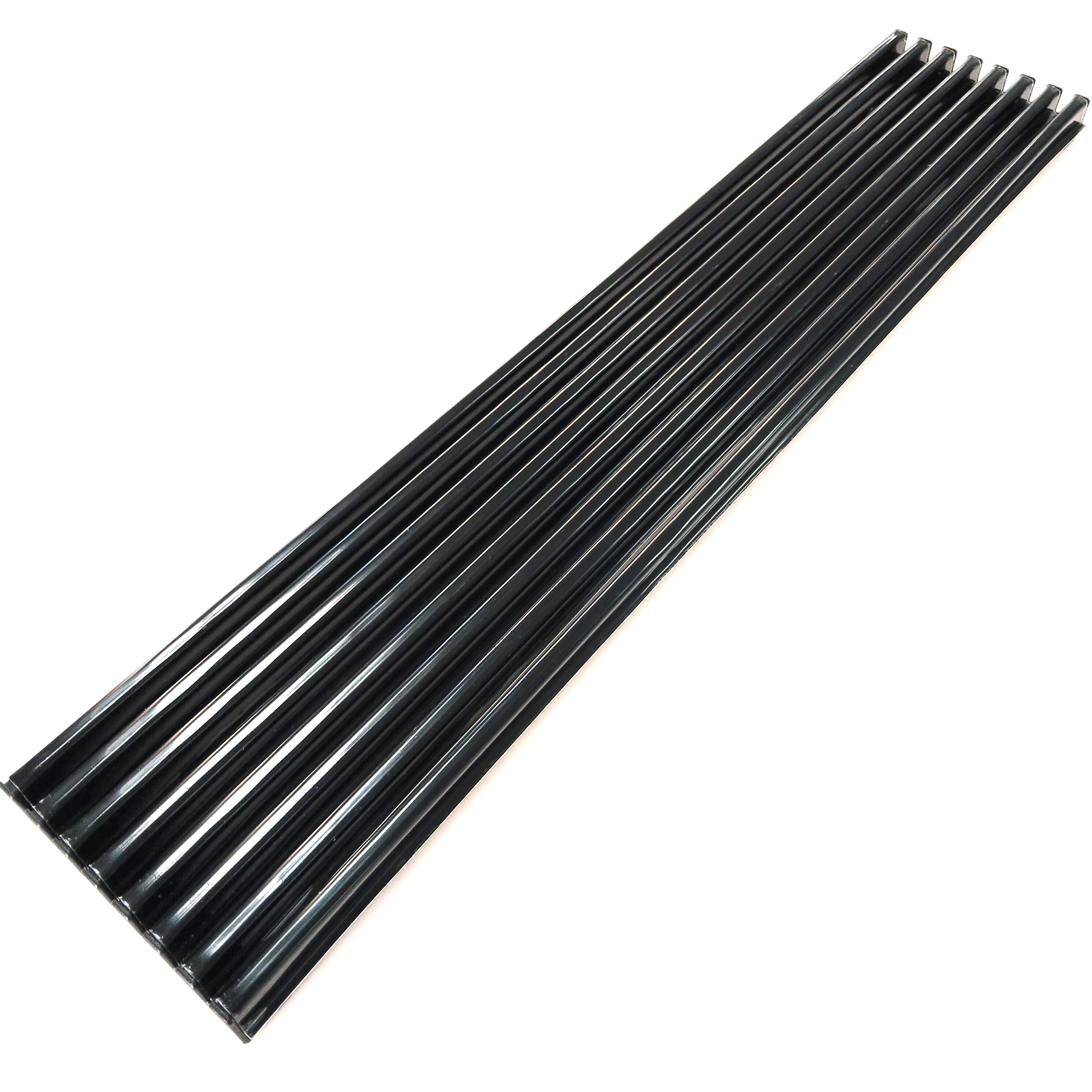 Rejilla de ventilación para hornos y frigoríficos en color Negro (60x12x2cm) MICEL 94514