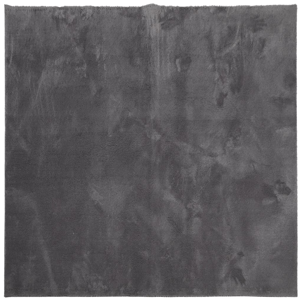 vidaXL Alfombra de pelo corto suave lavable HUARTE 240x240cm