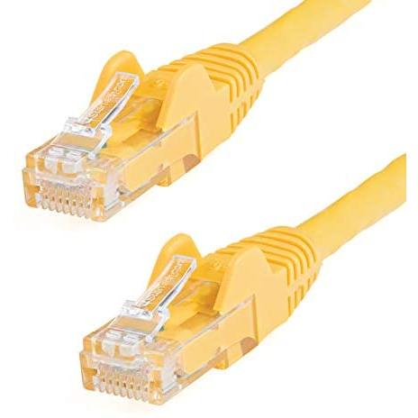 Startech.com Cable de Red Gigabit Cat6 Ethernet Amarillo 2m Sin Enganche