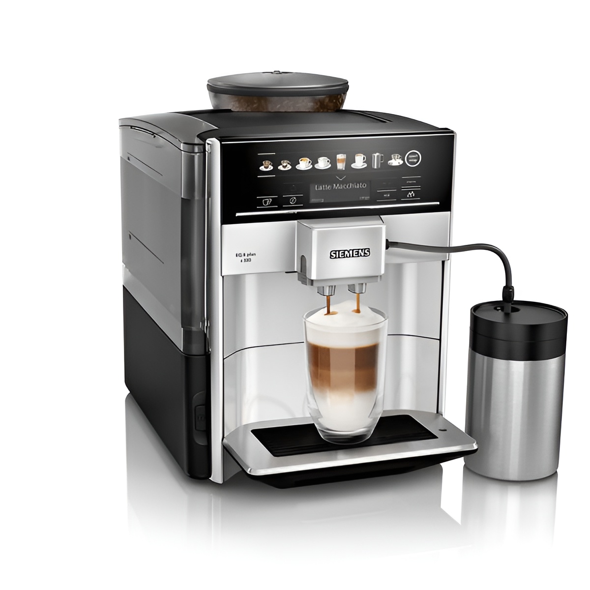 Siemens te653m11rw eq. 6 plus integrated coffee makers, multicolor, unique