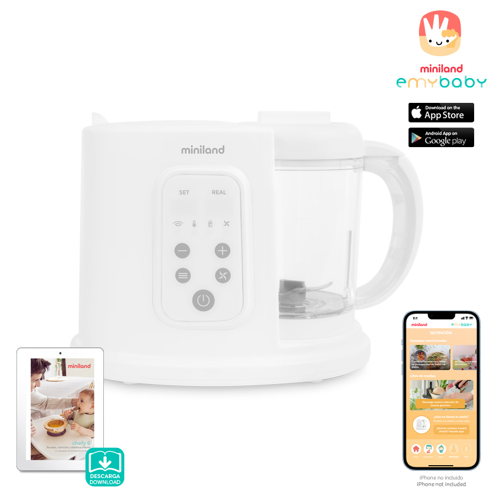 Robot de cocina para bebés multifuncional 6 en 1