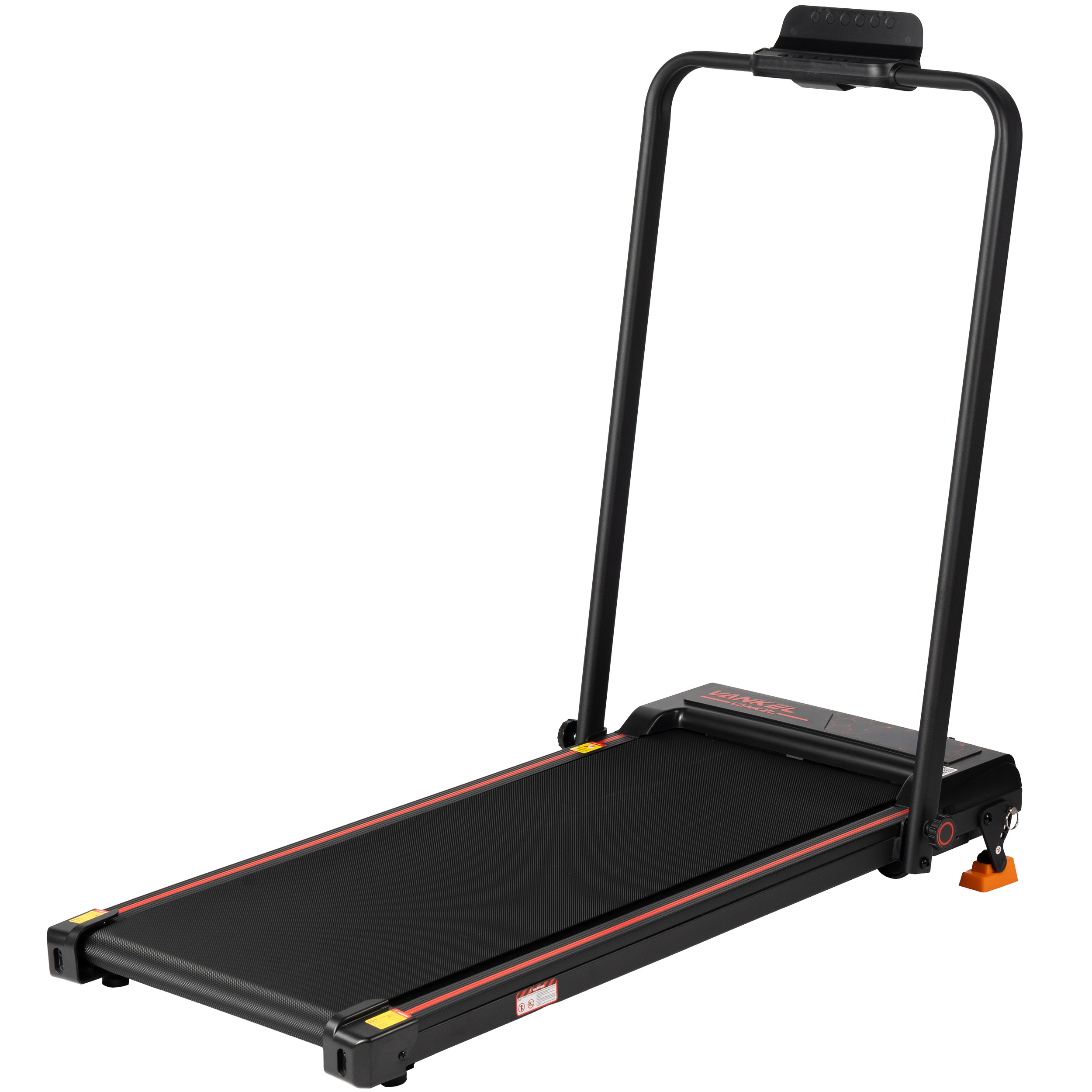 Cinta de Correr Plegable para Casa, 0.75HP Motor Silencioso, Velocidad 1-12km/h con APP Bluetooth y Pantalla LED, Soporta 120kg - Ideal para Caminar y Correr en Hogar