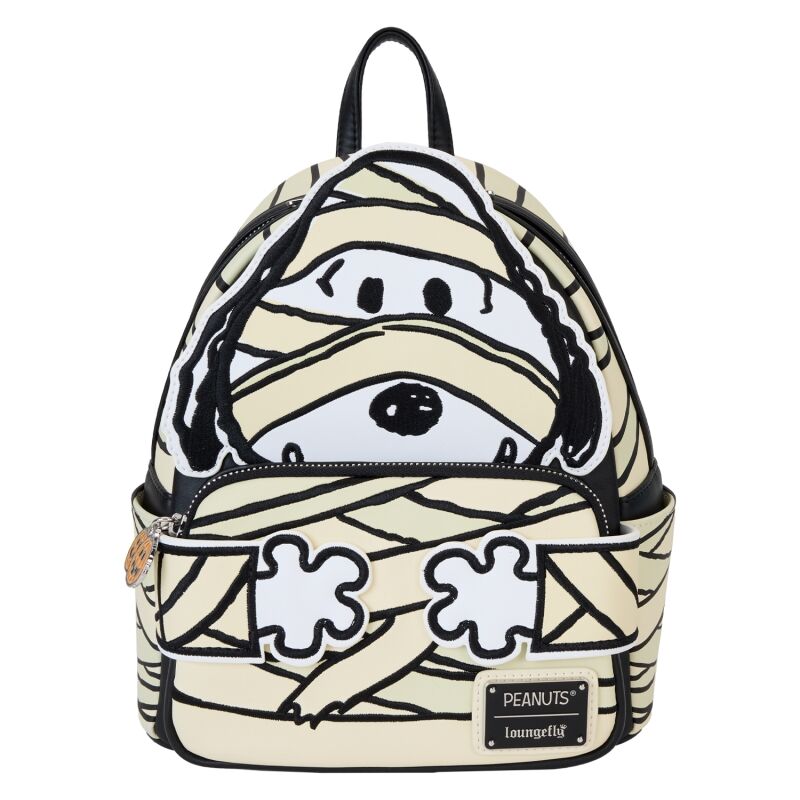 Mini Mochila Snoopy com desfralde de mamã Glow in the Dark