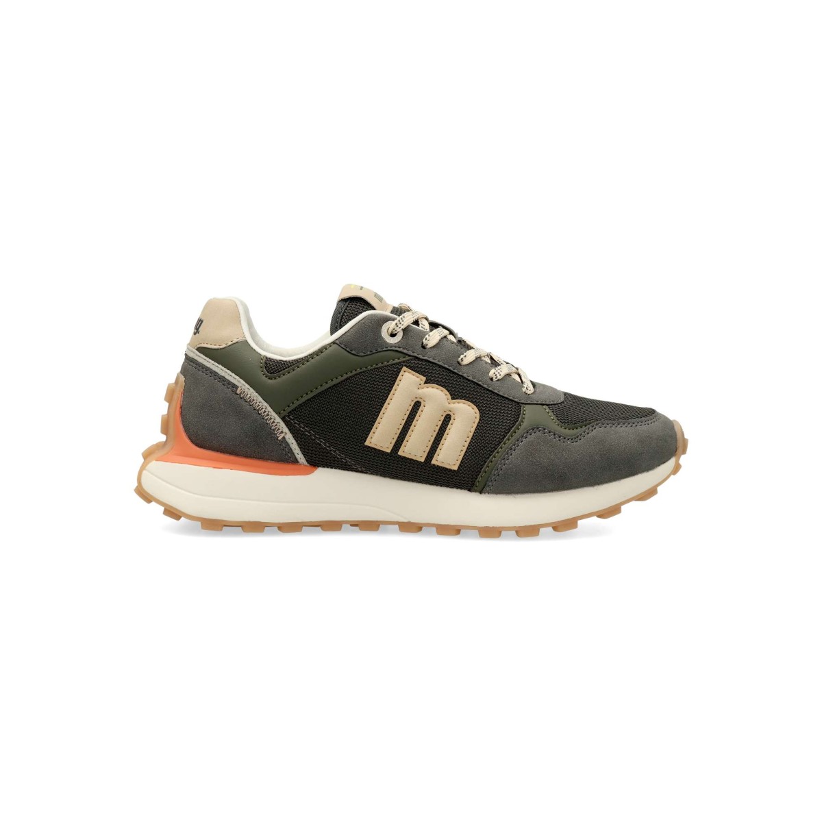 MTNG - Zapatillas sneakers Zinc para hombre, veganas de piel sintética y textil con suela Extralight ligera y cómoda