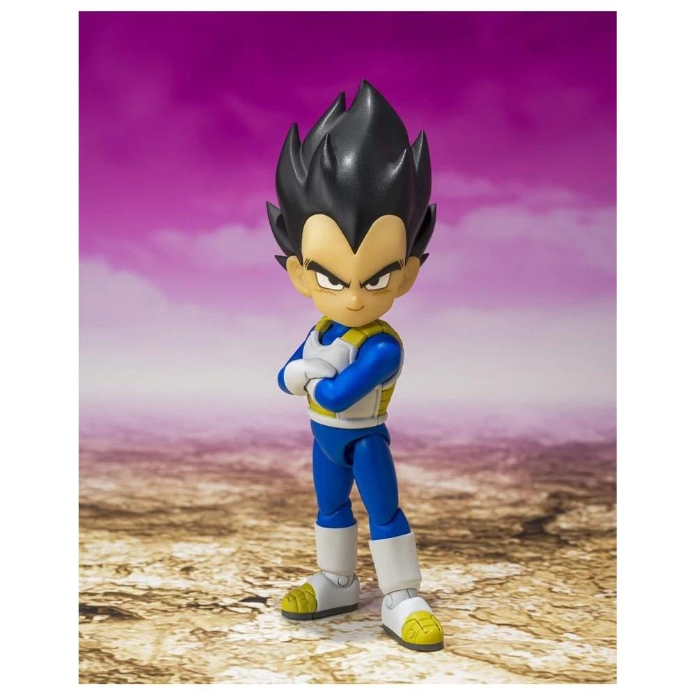 TAMASHII NATIONS - Figura coleccionable Sh Figuarts Vegeta Dragon Ball Daima BDISD666390 articulada con múltiples puntos de pose, ideal para fans y coleccionistas