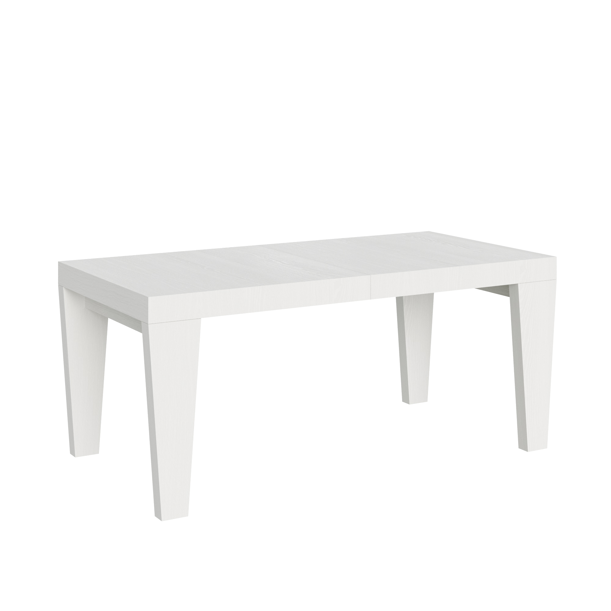 Mesa extensible 90x180/284 cm Spimbo Fresno Blanco - Itamoby