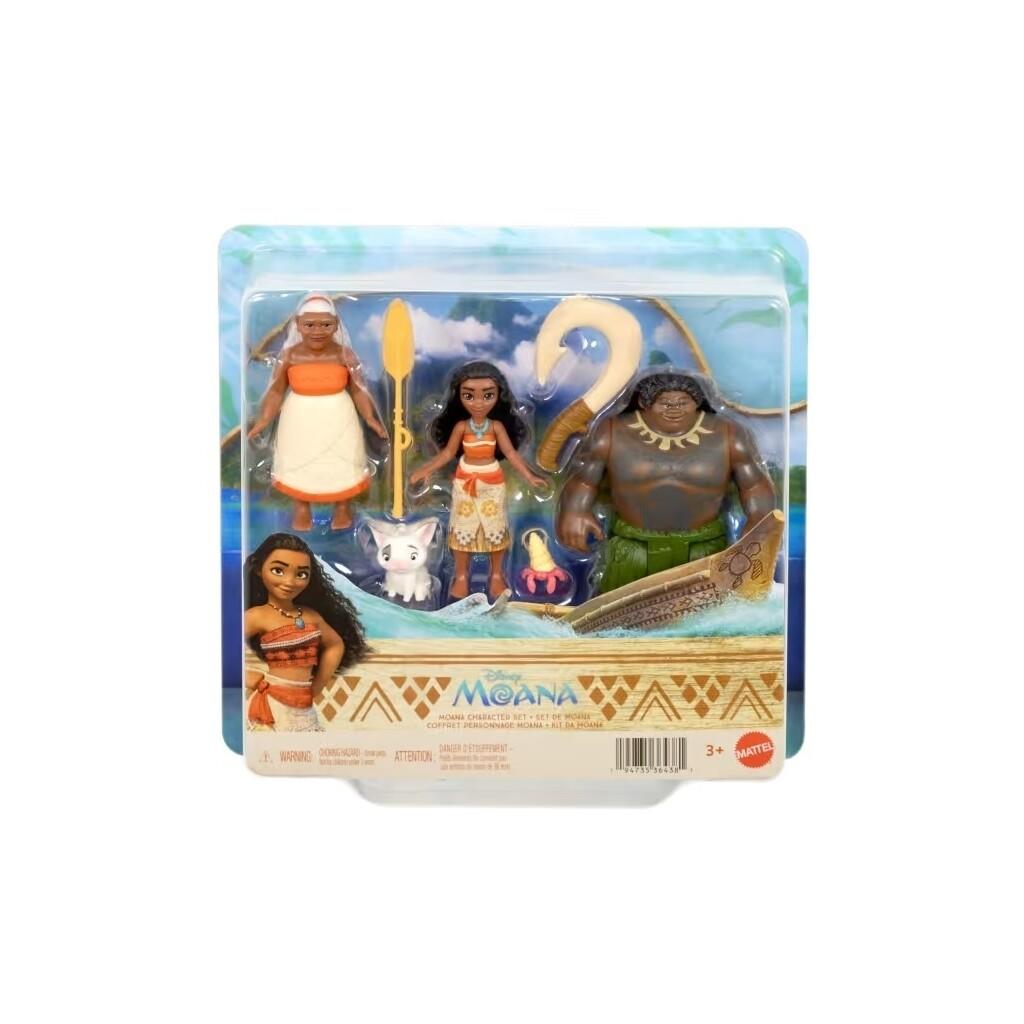 Disney Vaiana Conjunto de Personajes de Vaiana Sets de accesorios Mattel