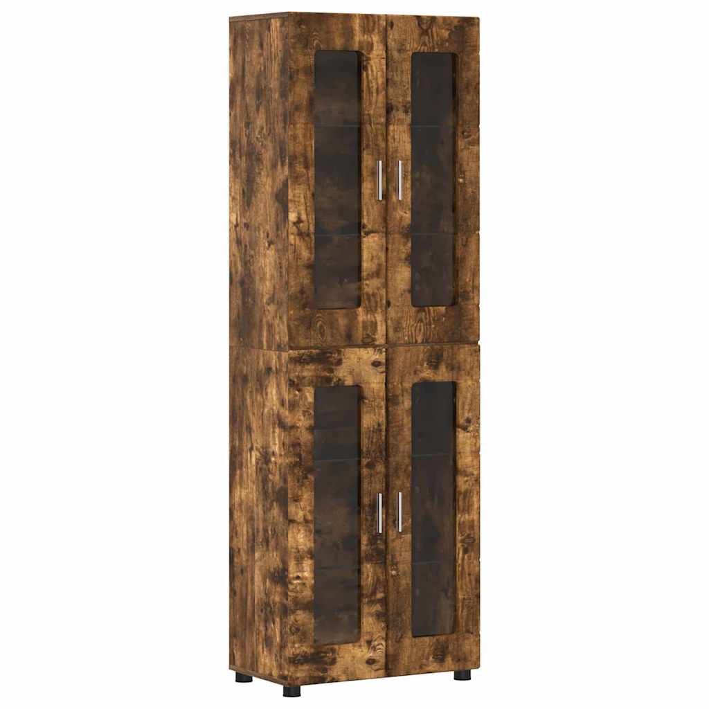 vidaXL Aparador alto FLORIN 60 x 35 x 182 cm Madera de ingeniería