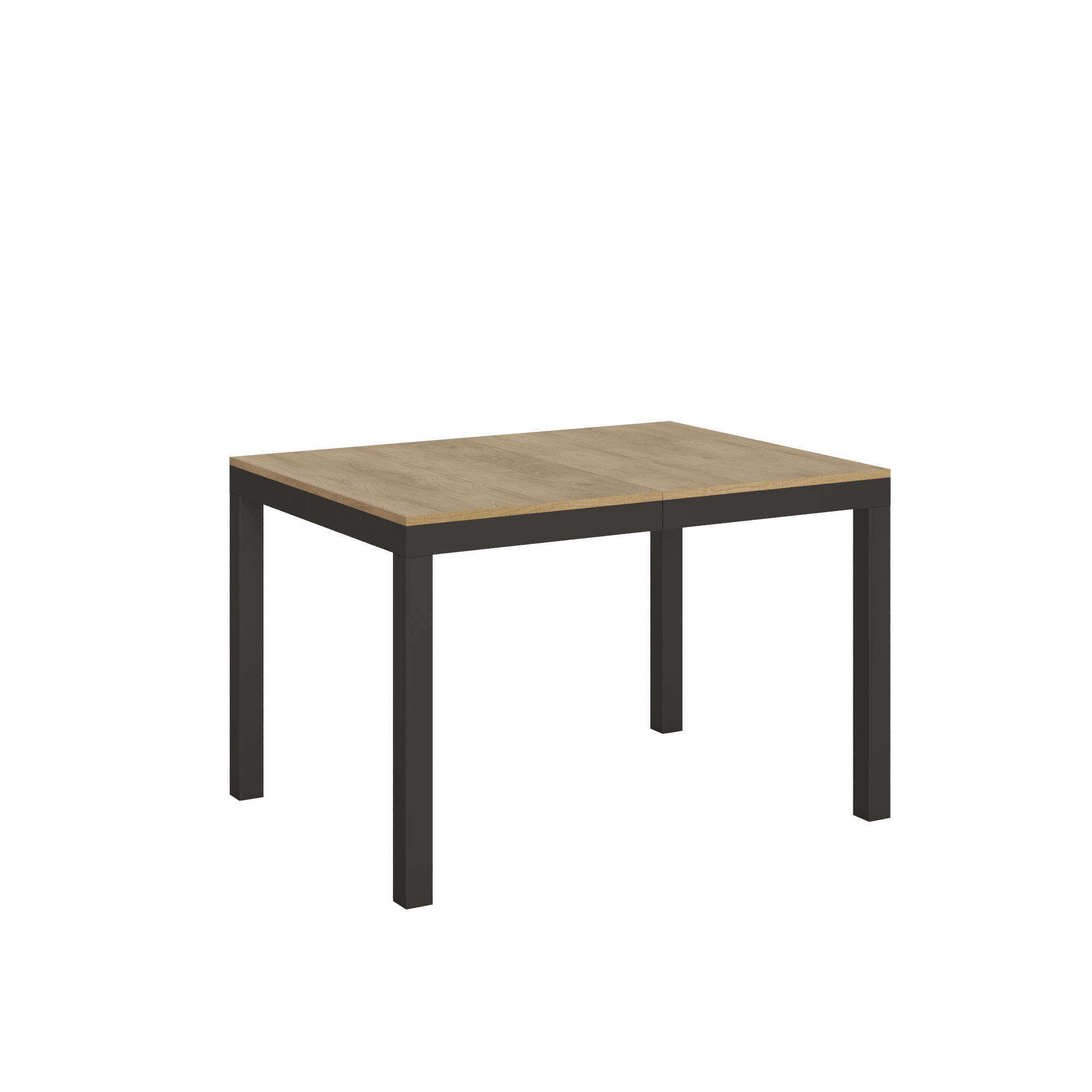 Mesa extensible 90x120/224 cm Everyday Evolution Estructura Roble Nature Antracita - Itamoby