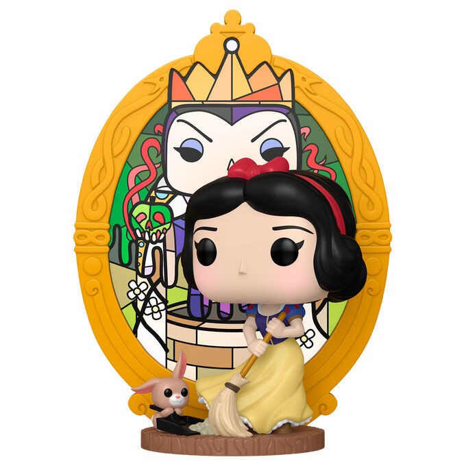 Figura POP Deluxe Disney Blancanieves - Blancanieves Evil Queen Stained Glass