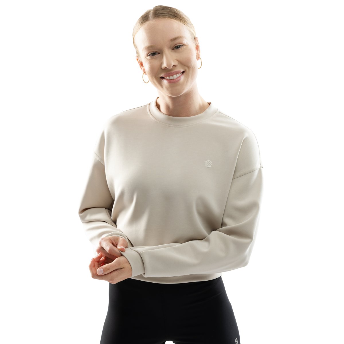 SIROKO - Sudadera Crop Entreamiento Gym & Trainning Mujer_