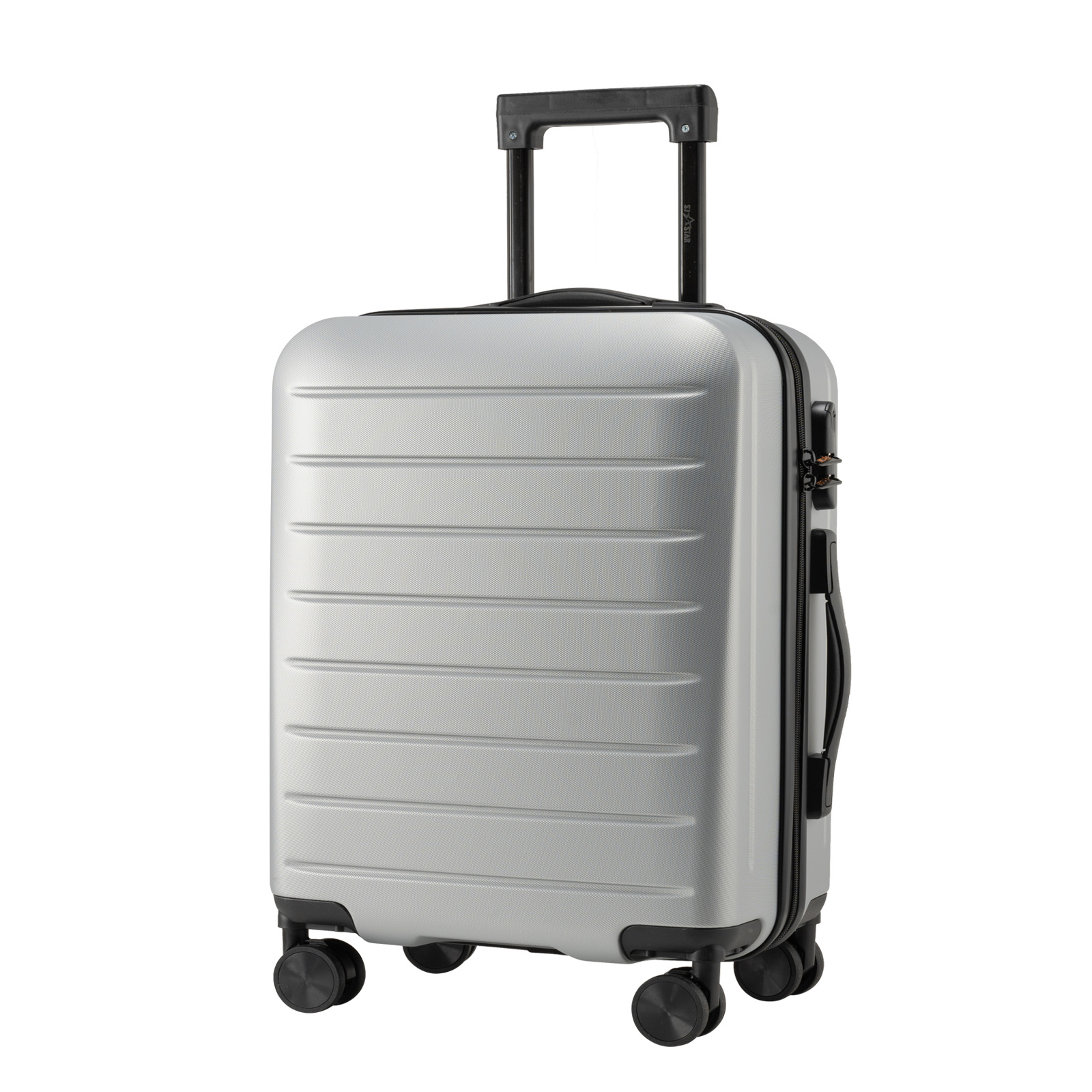 S7 STAR Conjuntos de equipaje de 1/3 piezas Maleta de viaje,maletas de viaje 20/24/28 pulgadas,Carcasa Ligera de ABS,Cerradura Numérica, 4 Ruedas Giratorias 360°, Asa Telescópica de Aluminio,estuche de vuelo con cerradura,Juego de Maletas