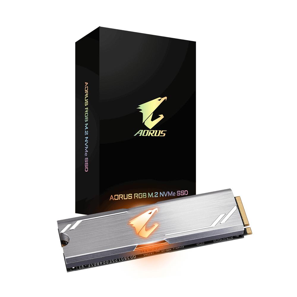 Gigabyte Aorus RGB M.2 256 GB - PCI Express 3.0 - 3D TLC NVMe