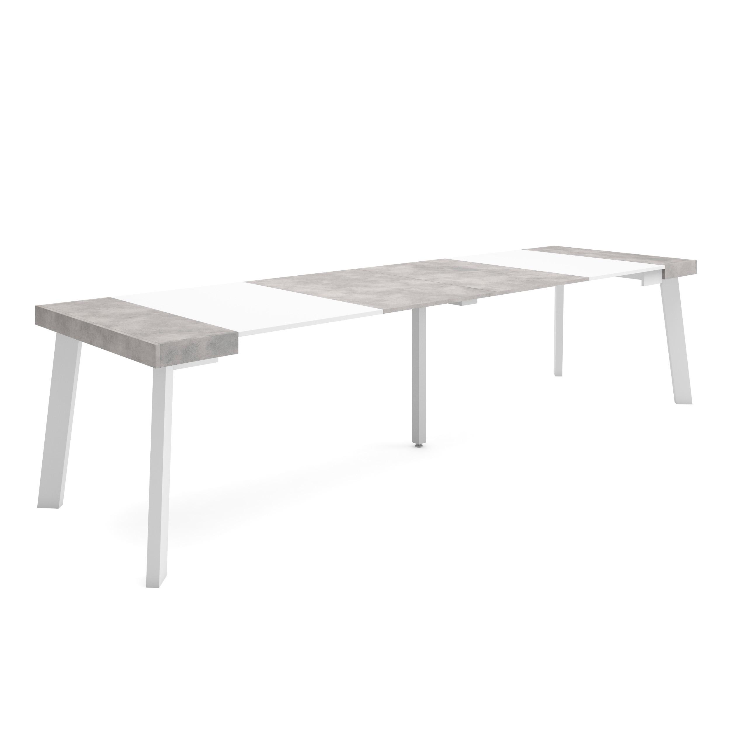 Skraut Home, Mesa Consola Extensible, Mesa Auxiliar, Tapa, 58/302x90x73cm, Práctica y Versátil, Varios colores disponibles