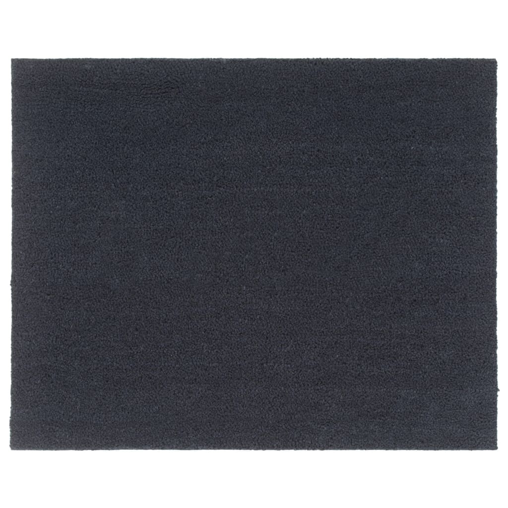 vidaXL Felpudo Tapete Alfombrilla Alfombra para Puerta Fibra de Coco Gris Oscuro Talla 40x60 cm,  50x80 cm,  60x90 cm y mas