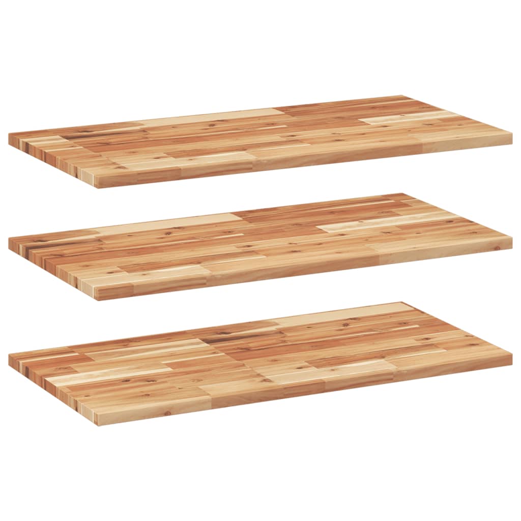 Vidaxl Estantes Flotantes Madera Acacia 60x40x2cm Marrón