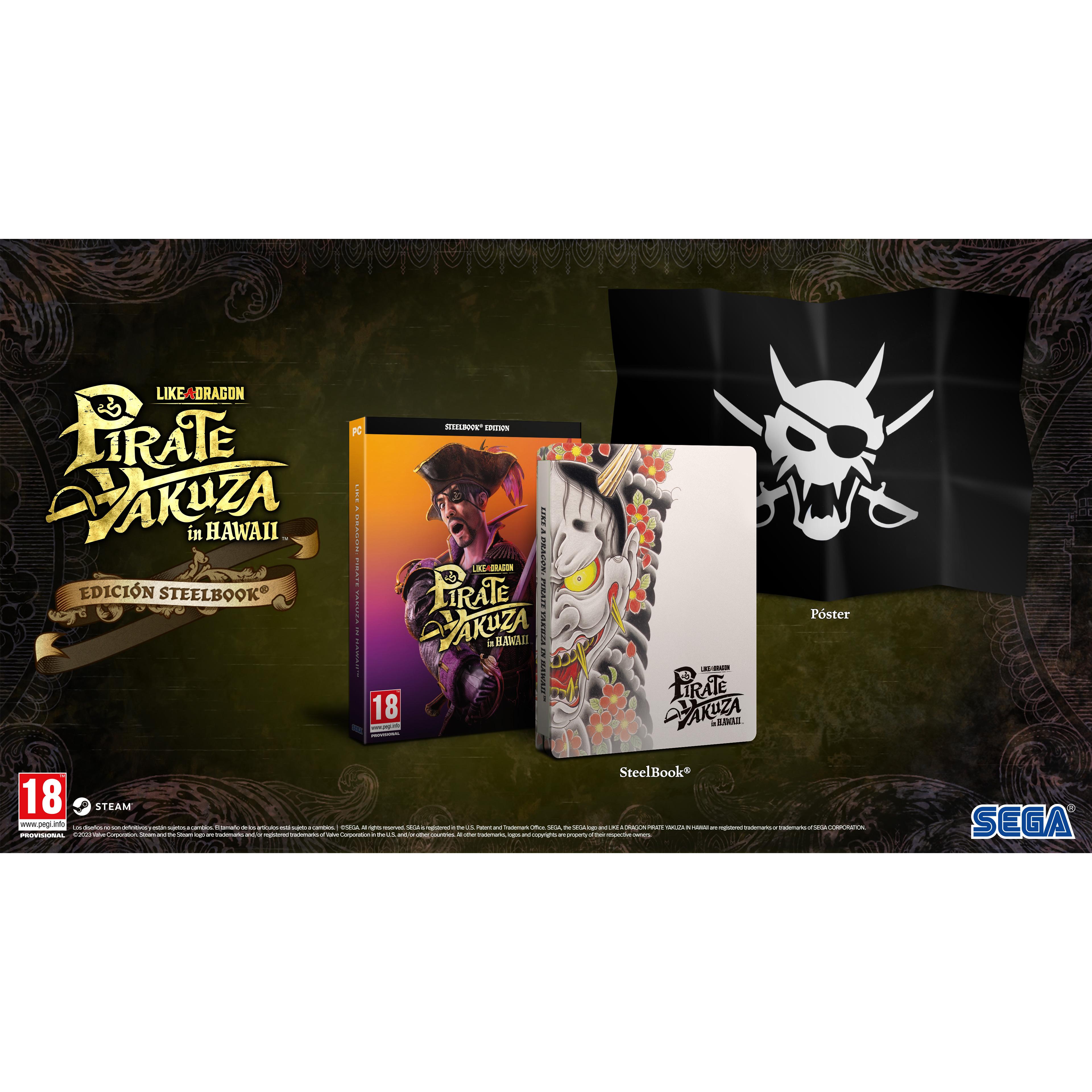 Like a Dragon Pirate Yakuza in Hawaii + Steelbook - PC - Nuevo Precintado - PAL España