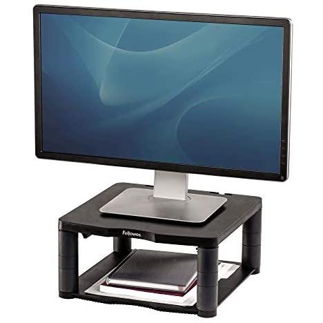 Fellowes Premium - Soporte Elevador para Monitor de Ordenador Ajustable en Altura