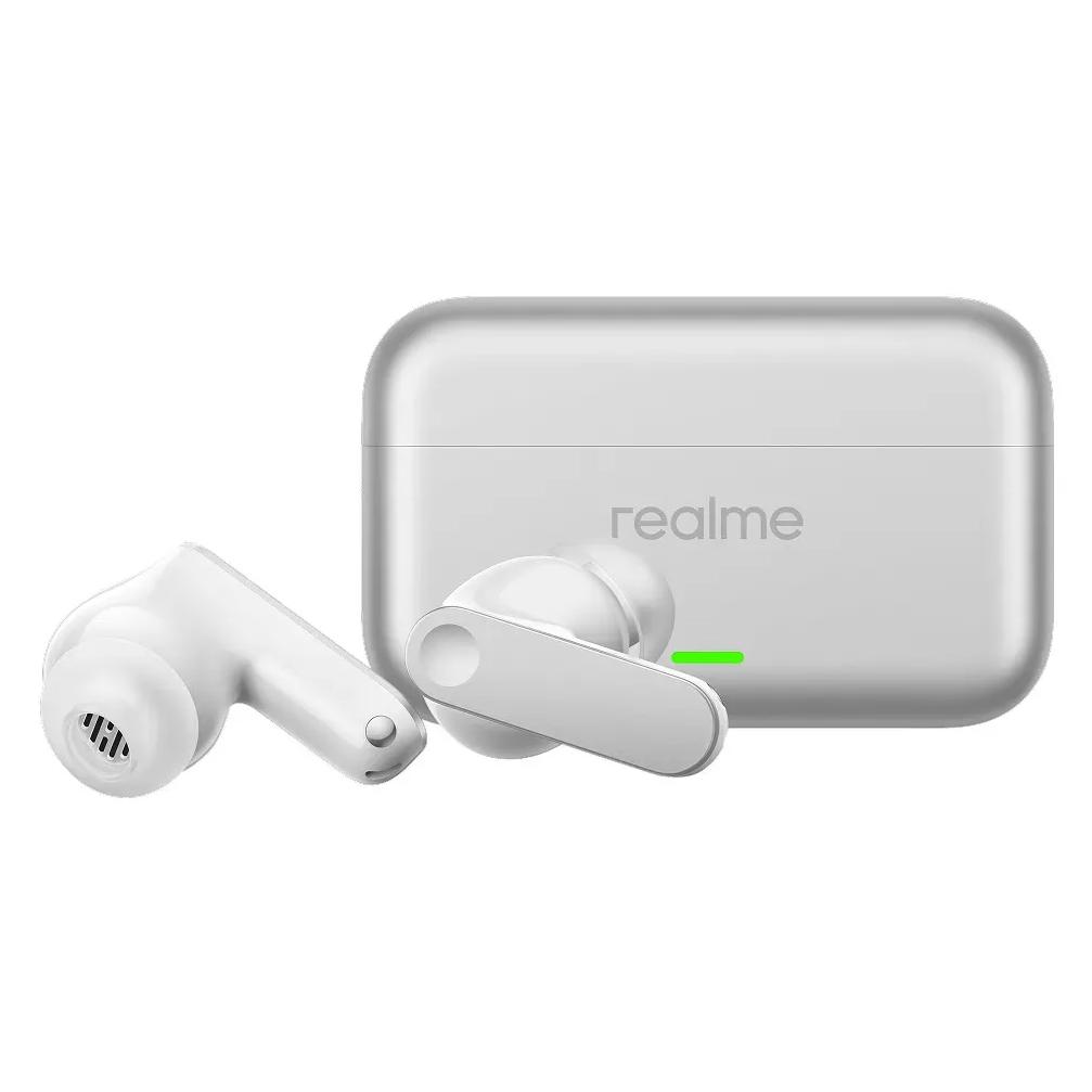 Auriculares - realme Buds T500 Pro, Cancelación Activa de Ruido de 50dB, 6 Micrófonos con IA, Bluetooth 6.1 Multipunto, Traductor IA 30+ Idiomas, Batería 56h, IP55