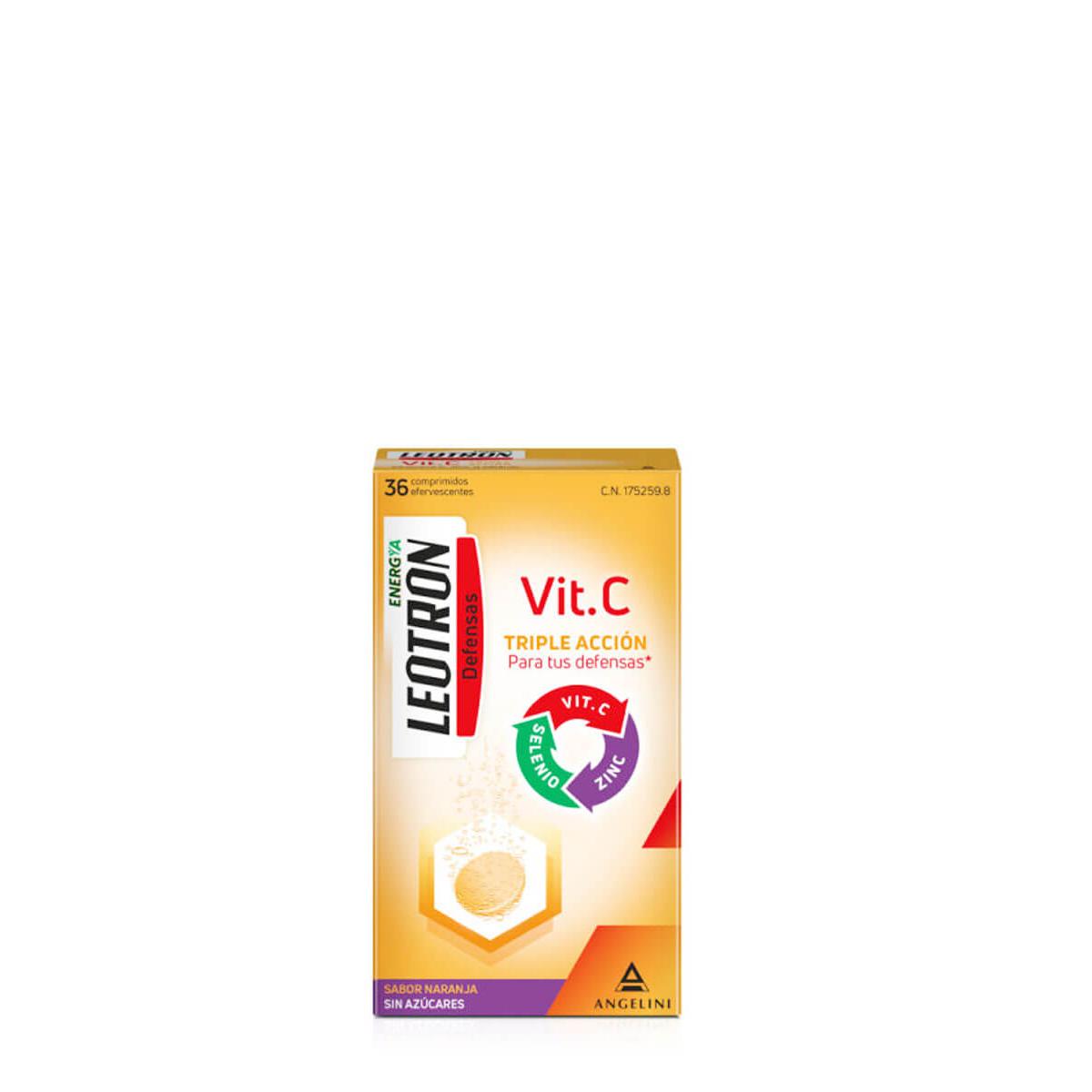 Leotron - Leotron vitamina c 36 comprimidos