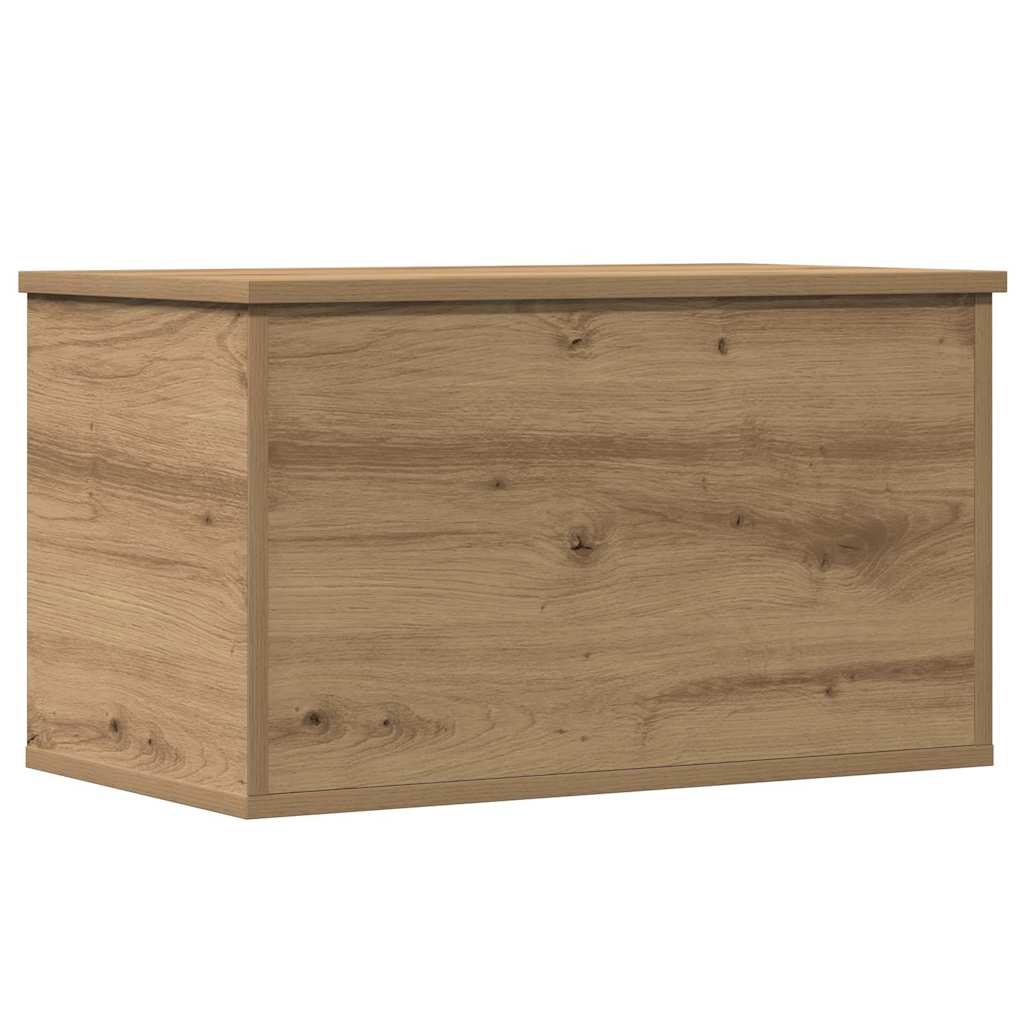 vidaXL Caja de almacenaje madera de ingeniería 60x35x35 cm Multicolor