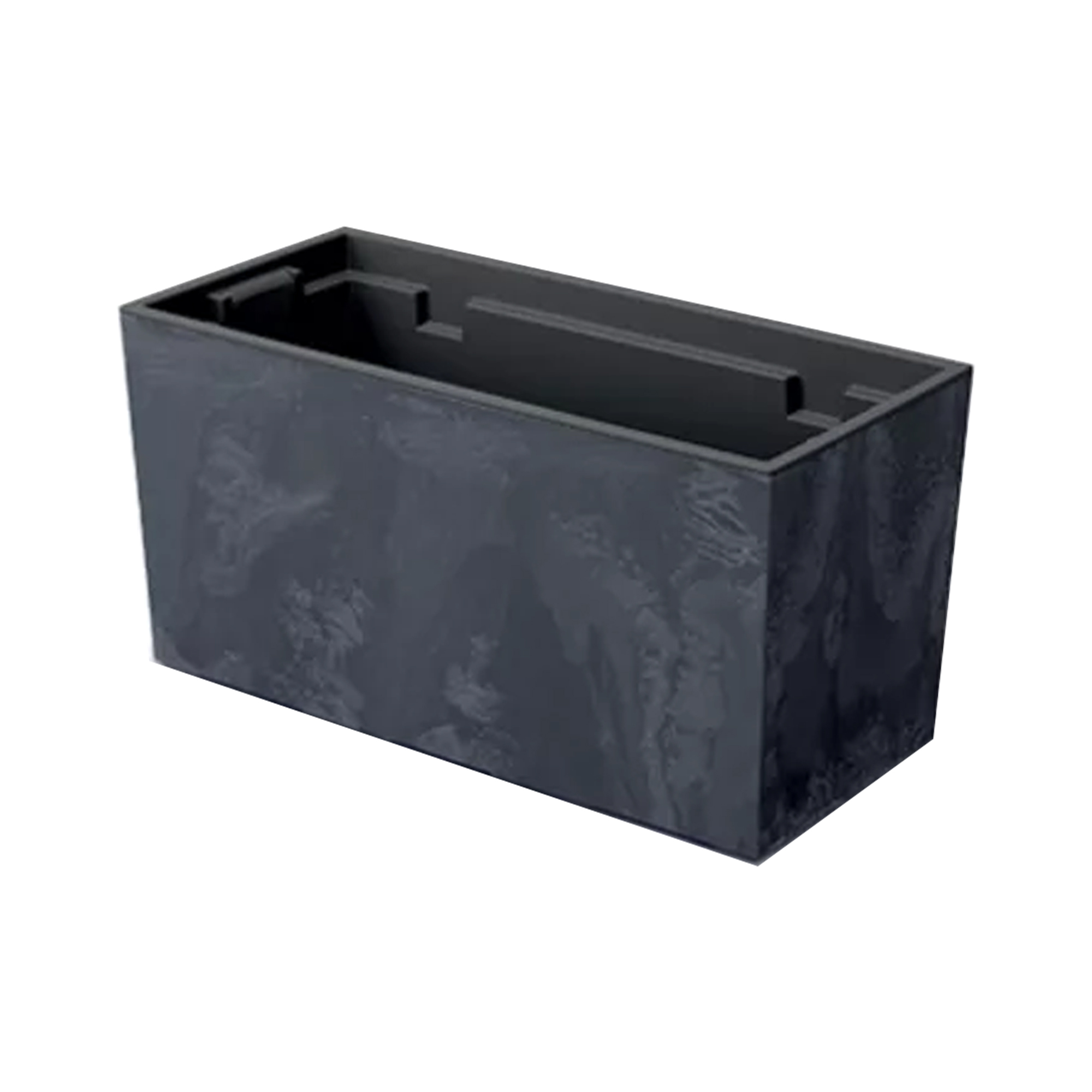 Prosperplast Jardinera para Balcón URBI CASE BETON EFFECT Terracota 395x185x195