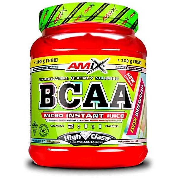 BCAA Instant Juice 500g  Suplemento en polvo con aminoácidos  Amix Nutrition