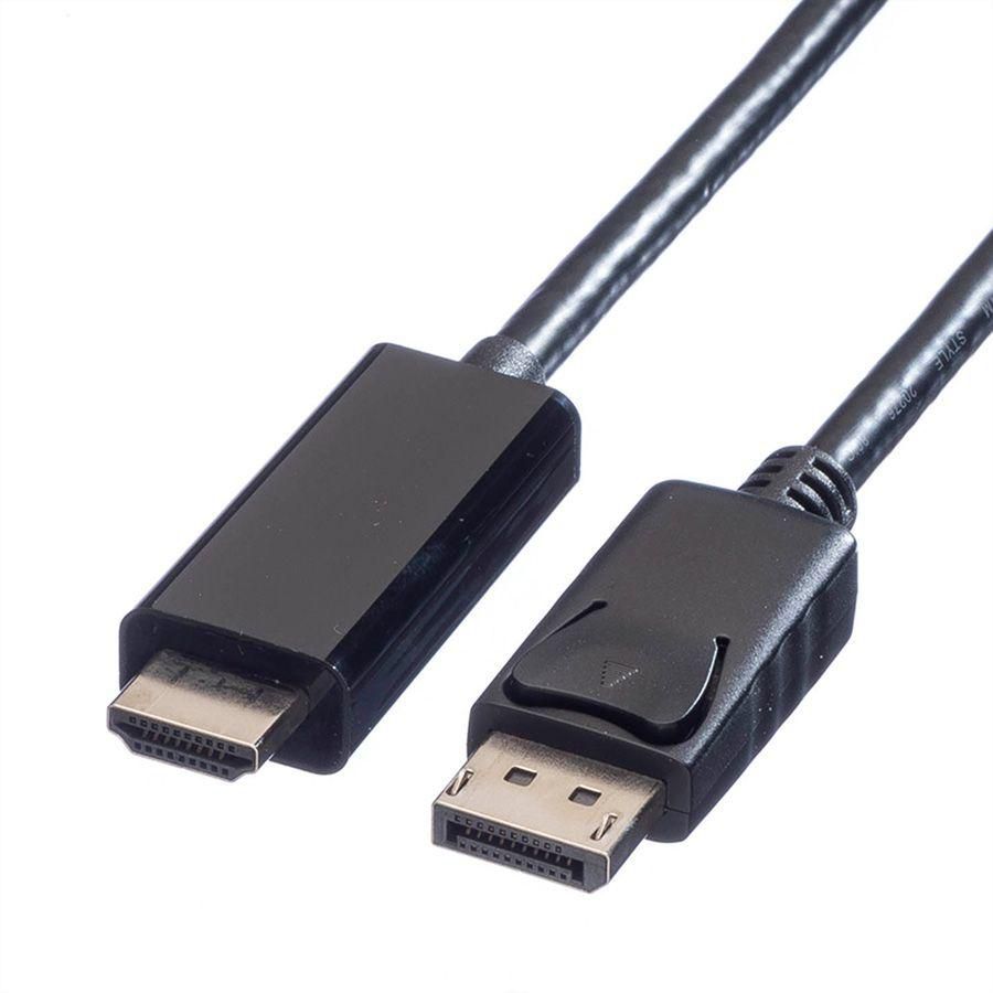 Value Adaptador de Cable de Vídeo 7,5 M Displayport Negro