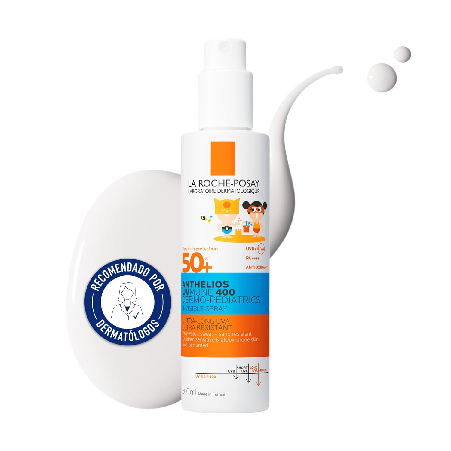 La Roche-Posay Spray Invisible para Niños SPF50+ 250 Ml