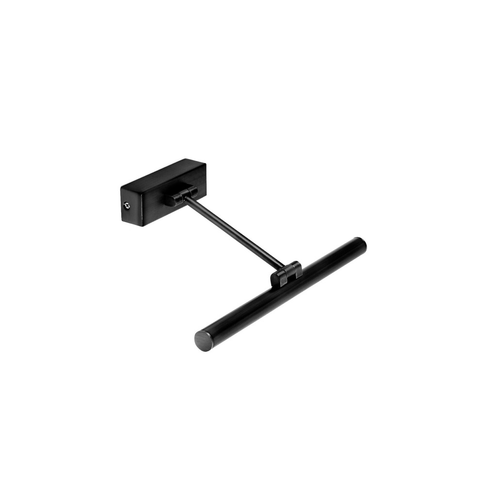 Lámpara de pared Faro Barcelona - Magritte 300, LED de 6 W, 3000 K, ajustable, para cuadros, 380 lm, negra