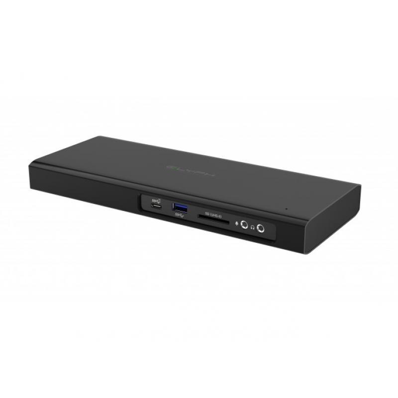 Estación de acoplamiento Thunderbolt 3 NVMe, NoSSD, Thunderbolt 3 40 GB / s Negro